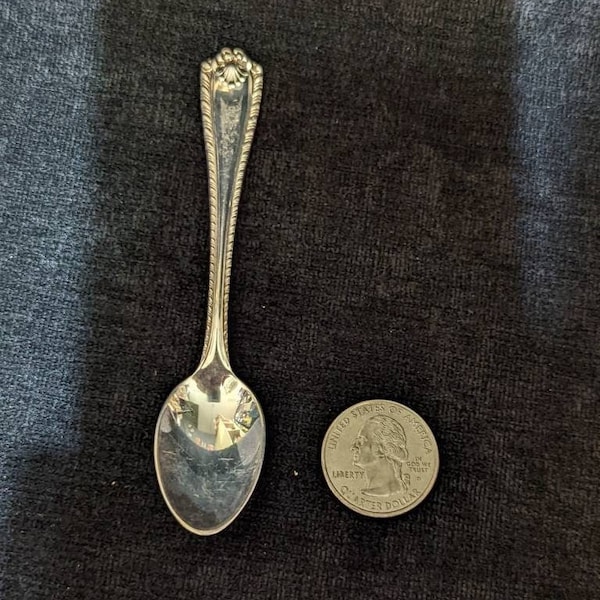 Vintage Birks Regency Plate Condiment Spoon - 13 available, sold seperately