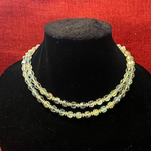 Hobe&#39; Iridescent Double Strand Austrian Crystal Princess Necklace - Wedding Perfect