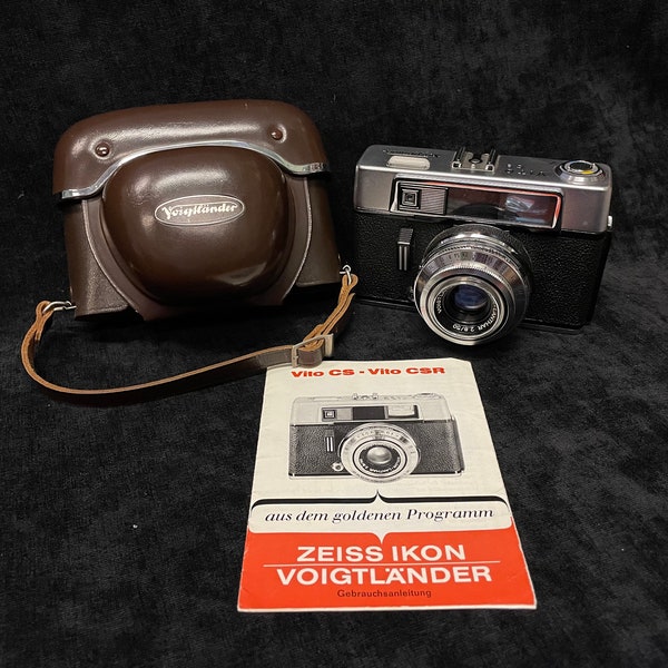 Zeiss Ikon Vito CS - Vito CSR Camera with Leather Case - Voigtländer