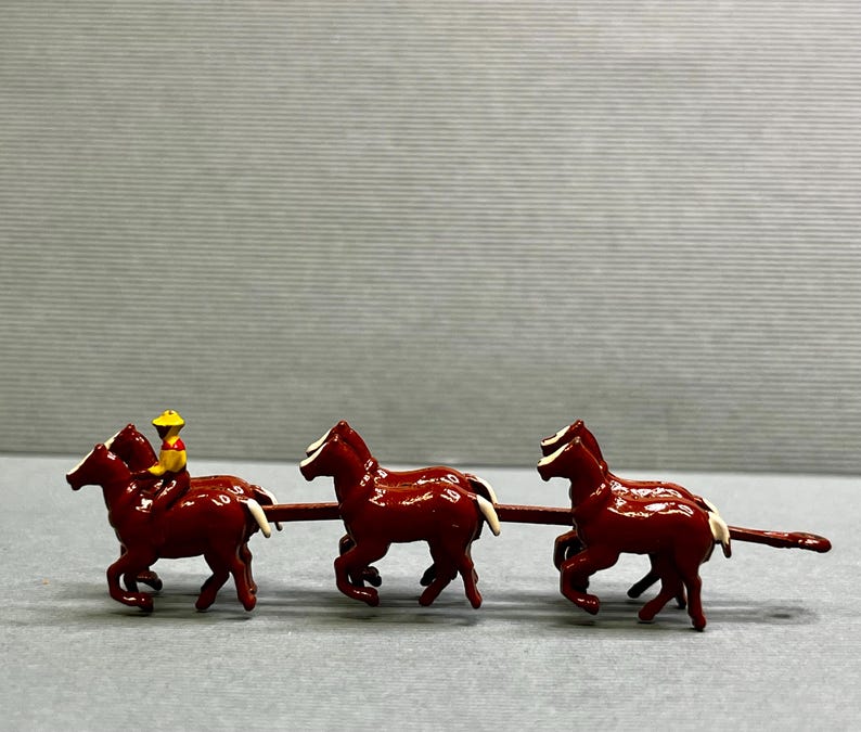 Lesney Matchbox Covered Wagon and Horses - 1950s Miniature Model - Etsy ...