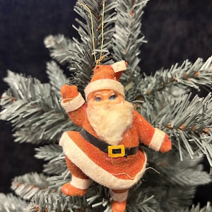 Vintage Christmas Santa Clause Ornament- Holiday Decor Draft