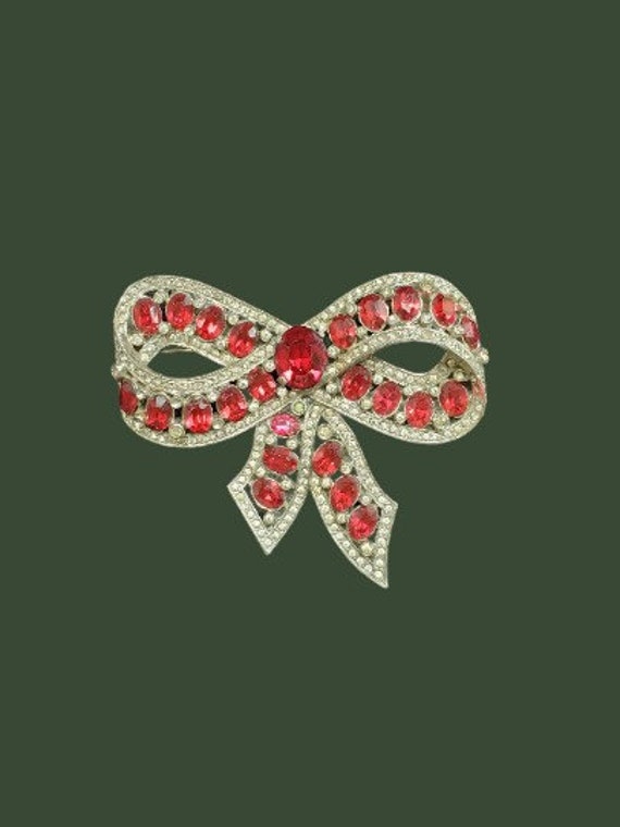Barrette à Cheveux Avec Nœud Et Cristaux Autrichiens - Couleur Ivoire Irisé, Neuve Avec étiquette