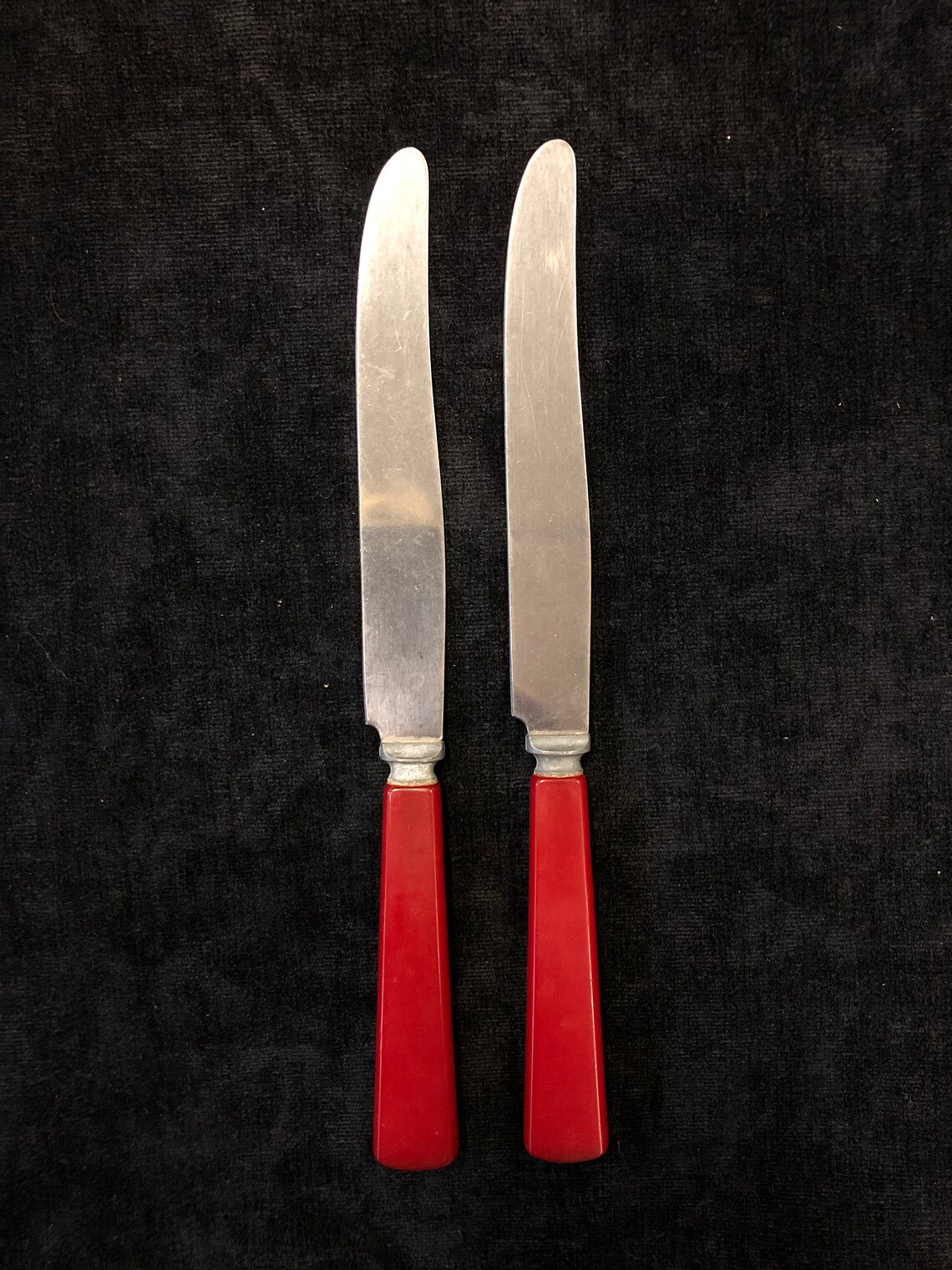 Bakelite Flatware Knives Vintage Etsy