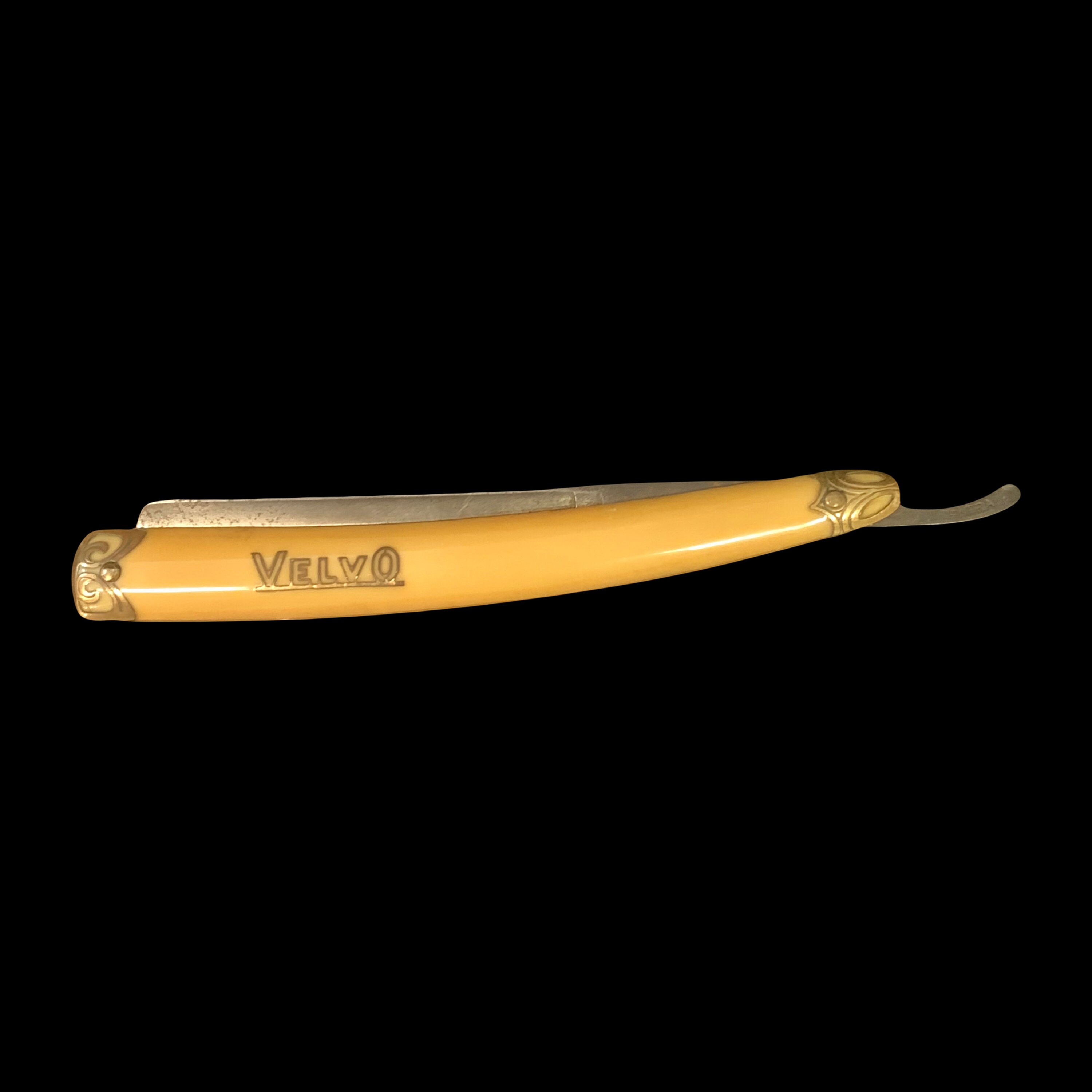 Celluloid Velvo Straight Razor - S.R. Droescher Solingen Germany ...