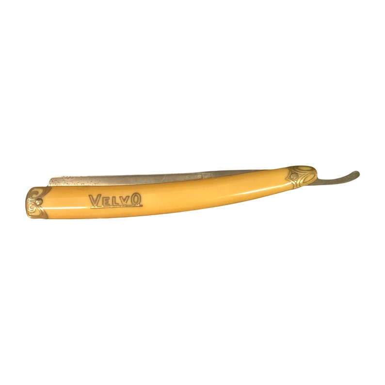 Celluloid Velvo Straight Razor - S.R. Droescher Solingen Germany ...