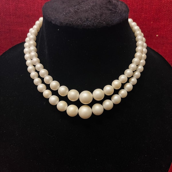 Double Strand Pearls - Etsy