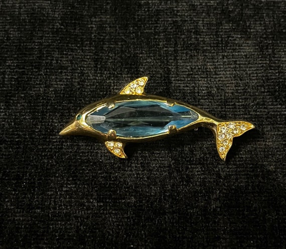 KristLand Rhinestone Animal Brooch - Octopus, Turtle, Starfish, Dolphin Enamel Pin For Scarf, Coat, Bag