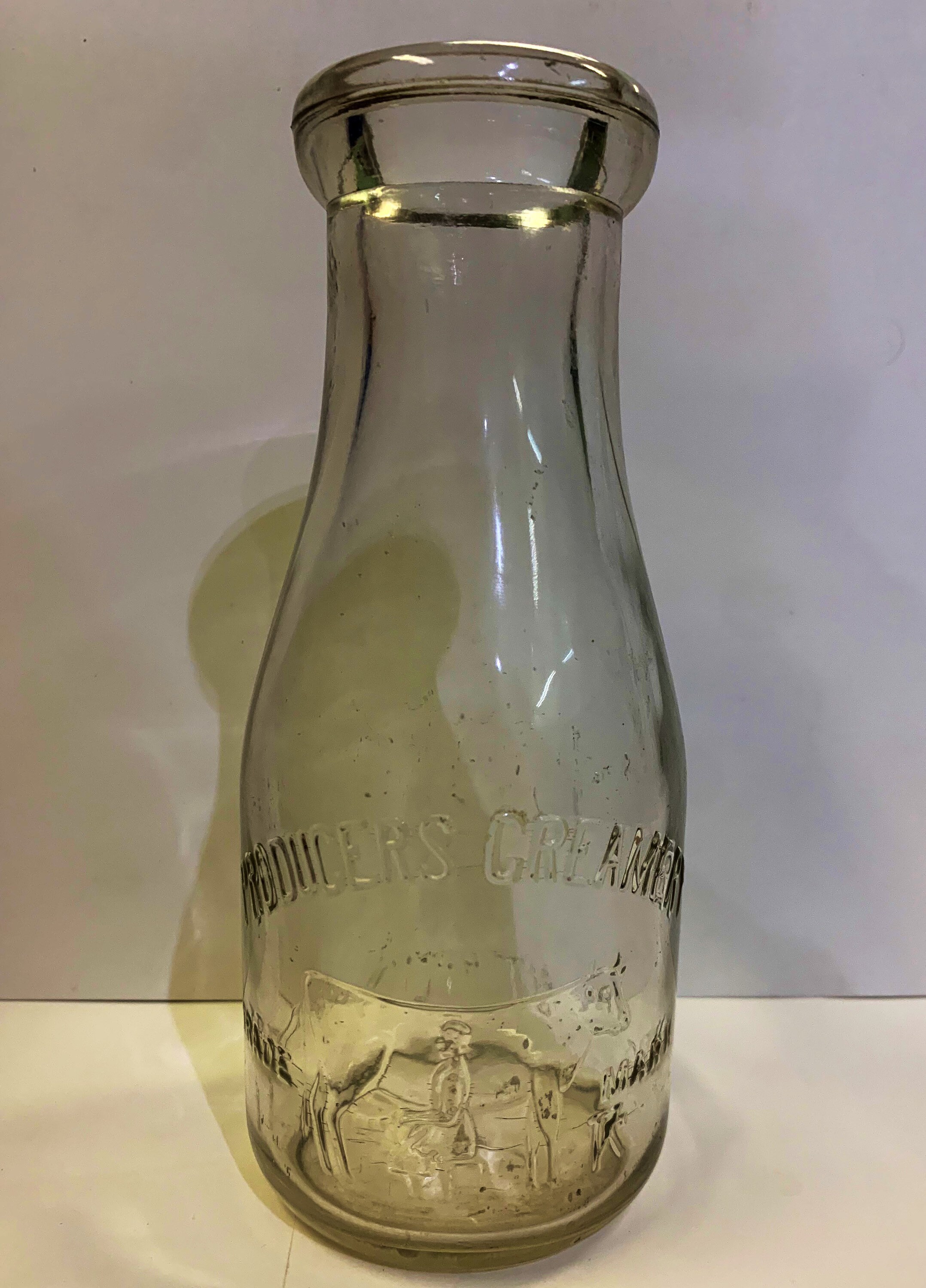 Old-Fashioned Milk Bottles