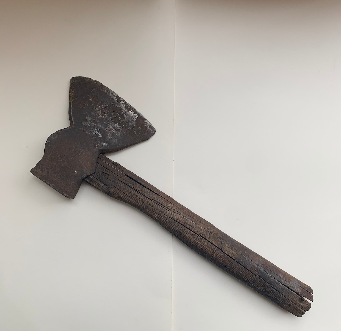 Hand Cast Iron Hatchet/axe Antique 1890s Etsy