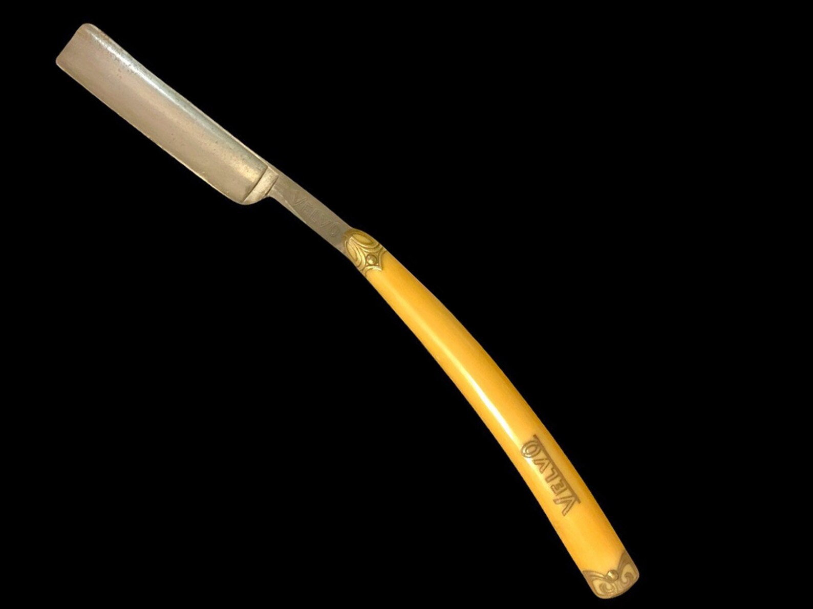 Celluloid Velvo Straight Razor - S.R. Droescher Solingen Germany ...