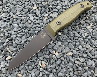 Odo': Handmade AEB-L Stainless Steel Field Knife