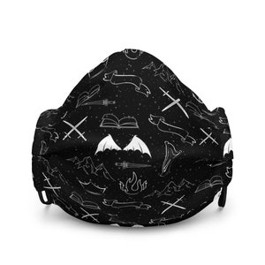 A Court of Silver Flames, Sarah J Maas, Officially Licensed Premium face mask