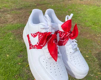 Red Bandana Air Force 1 | Etsy Australia