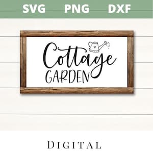 Download Grandma S Garden Cut File Cricut Or Silhouette Garden Etsy