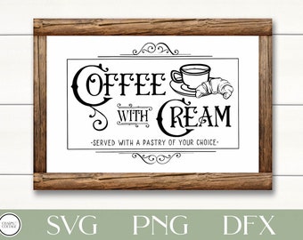Download Coffee And Cream Svg Etsy PSD Mockup Templates