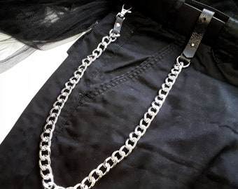 Biker's Belt Chain, Goth Chain for Men, Light Chain, Men's