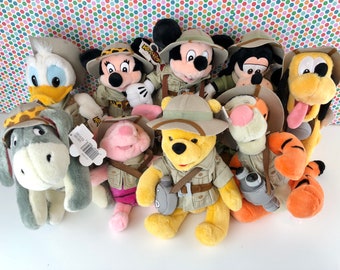 safari stuffed animals large