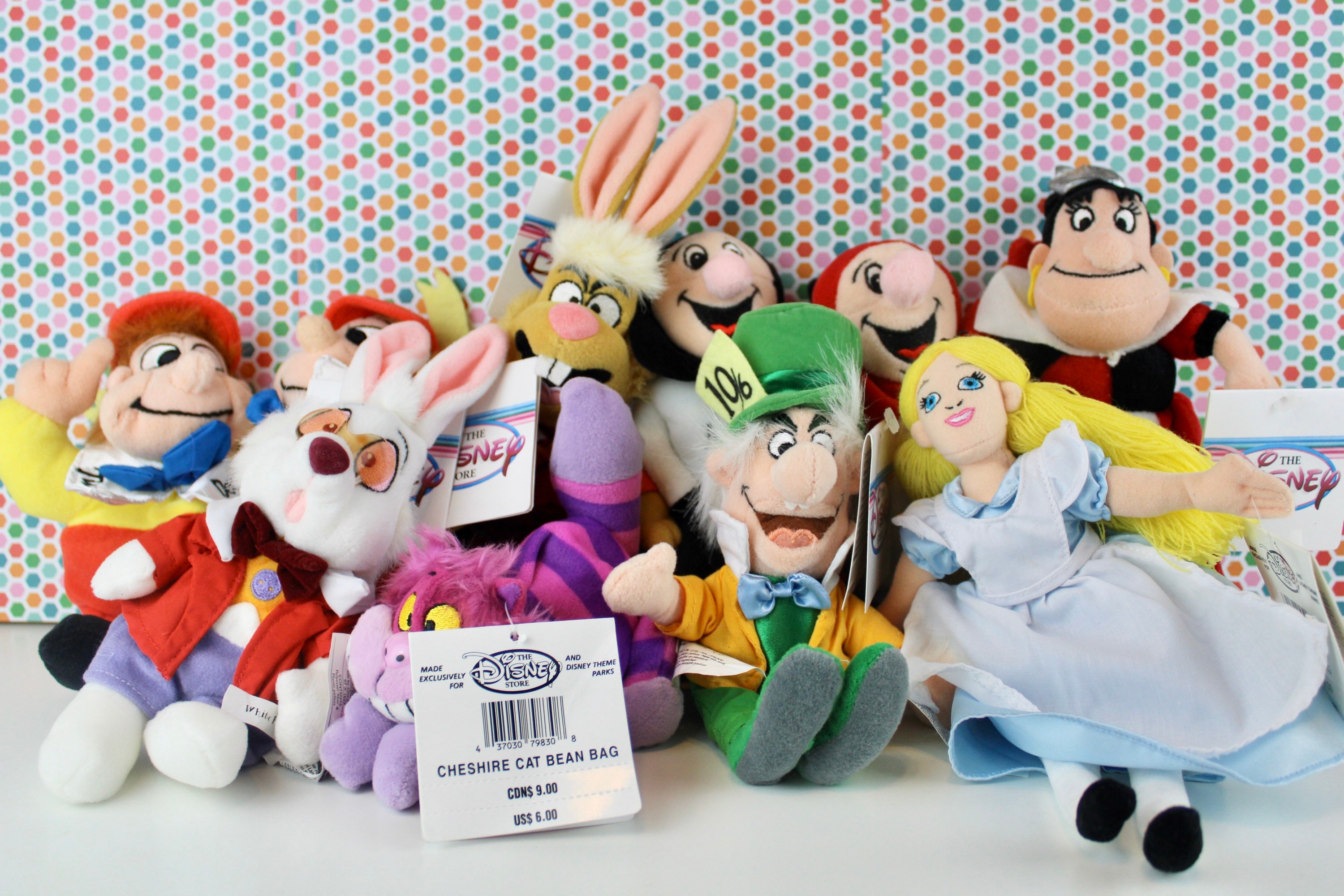 Disney Alice in Wonderland Retired Bean Bag Queen of Hearts Plush Toy for sale online 