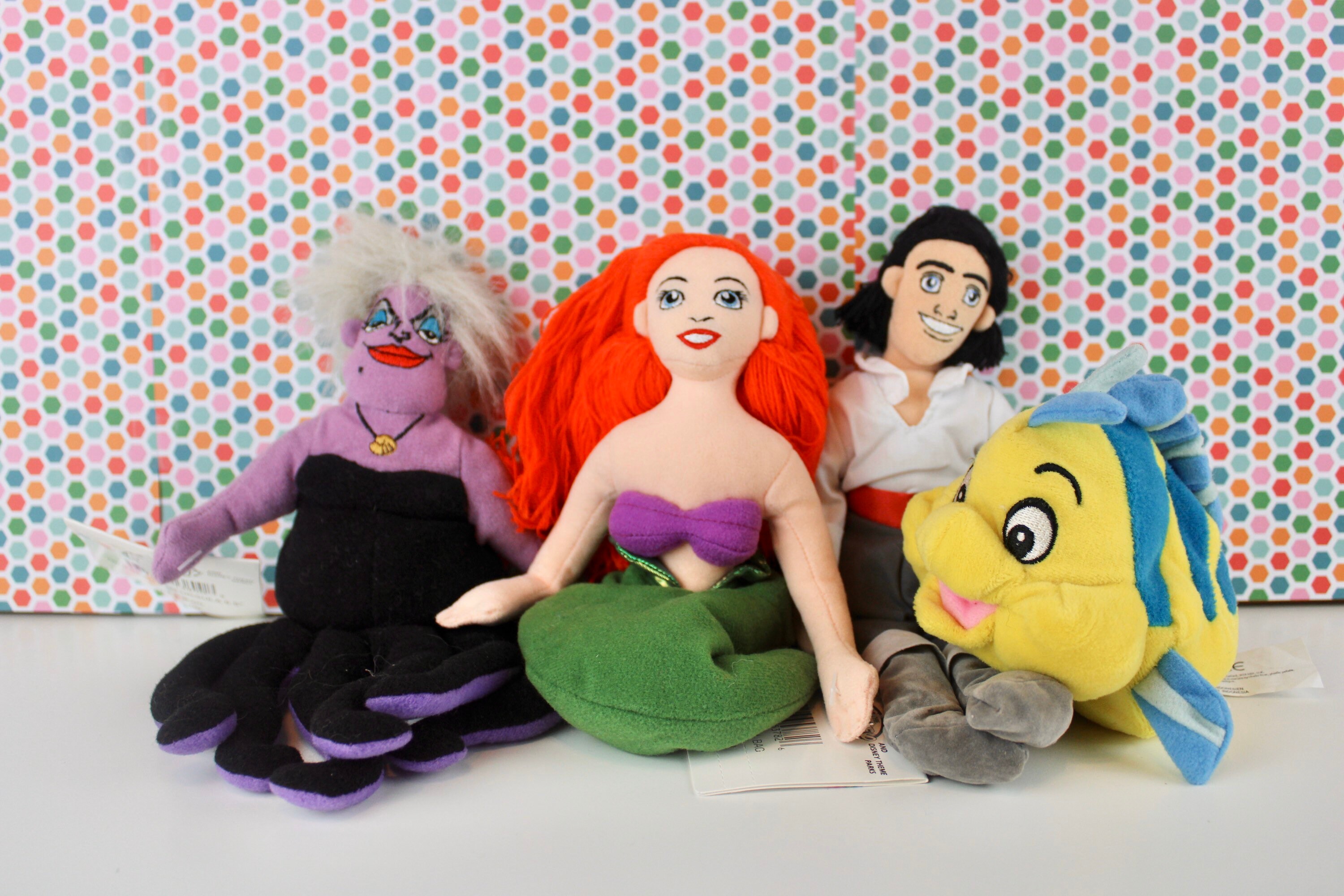 the little mermaid plush doll