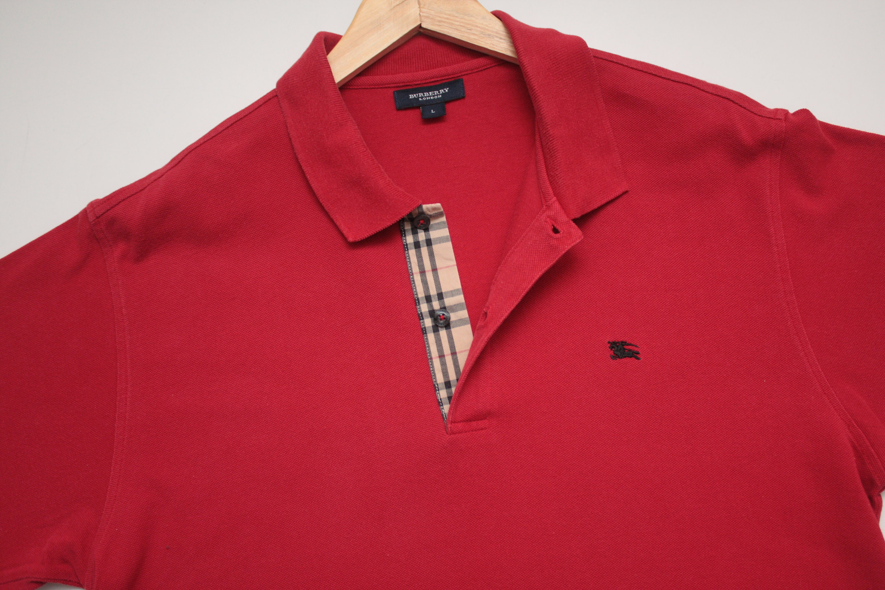Burberry polo 2024 shirt kids bordeaux
