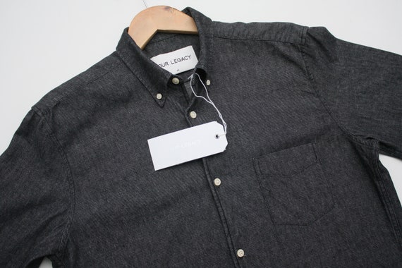 Our Legacy Black Denim Shirt