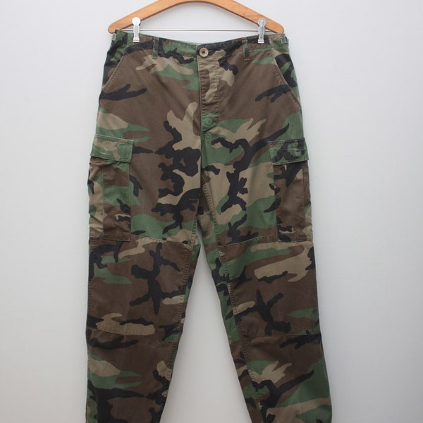 Vintage Camo Pants Shop Online Etsy