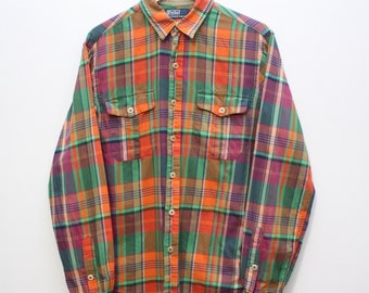 Polo Ralph Lauren L/S Checkered Shirt Men's Large