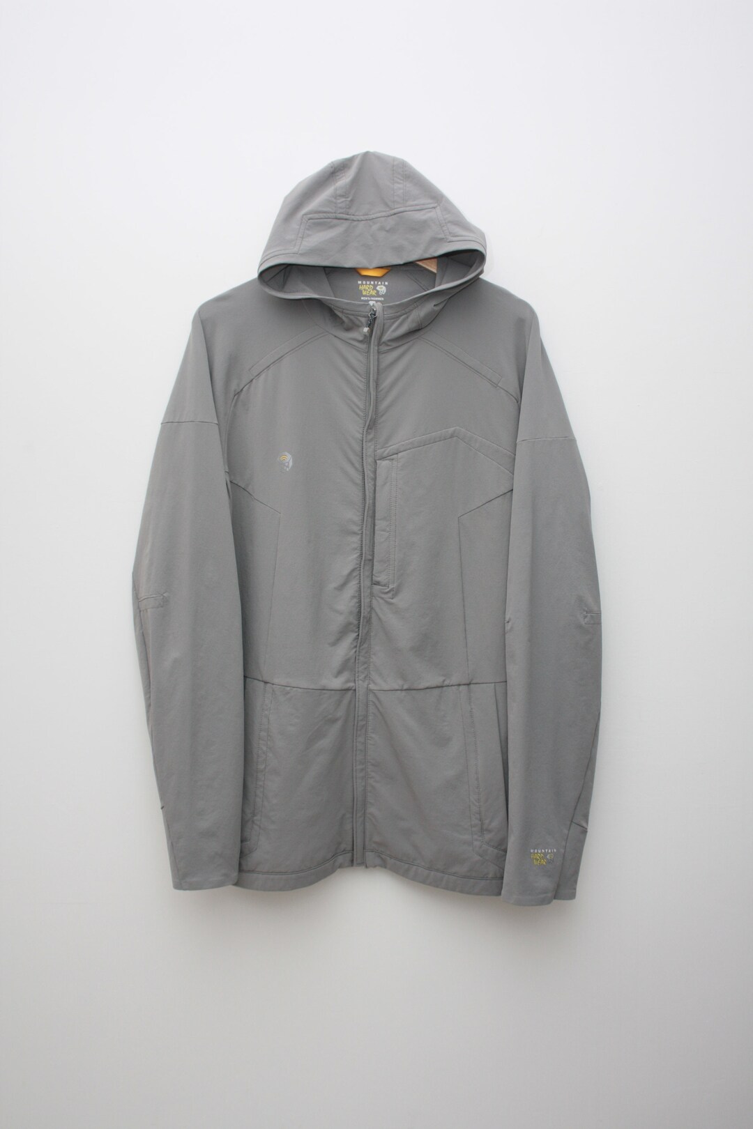 Mountain Hardwear Grey Lightweight Windbreaker Jacket Size M Etsy