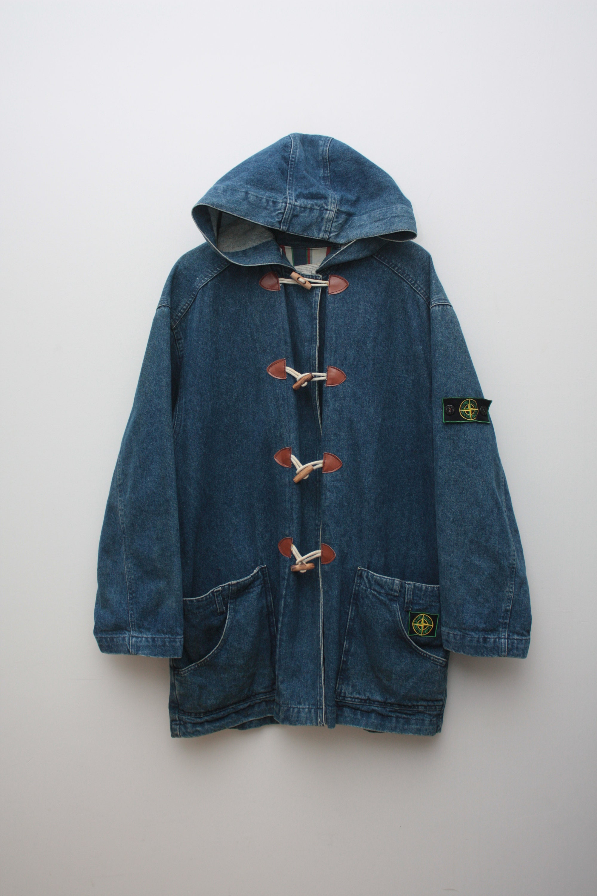 1987年 STONE ISLAND RIPSTOP DENIM JACKET-