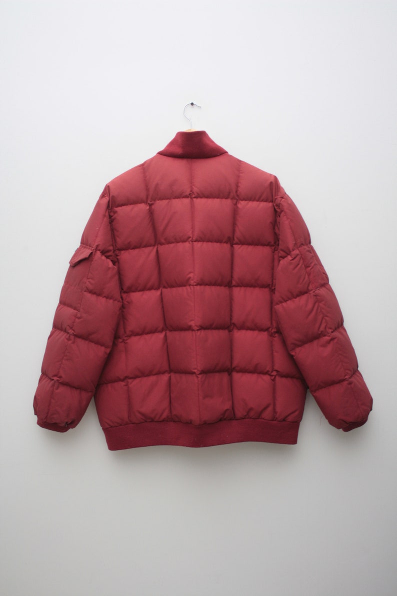 Polo Ralph Lauren Red Puffer Down Jacket Large Men's - Etsy