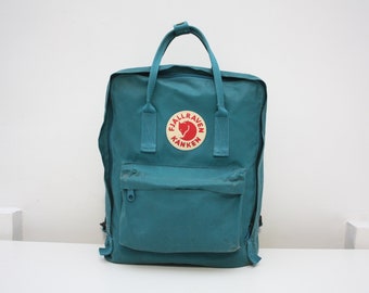 Fjallraven Kanken Classic Turquoise Blue Backpack
