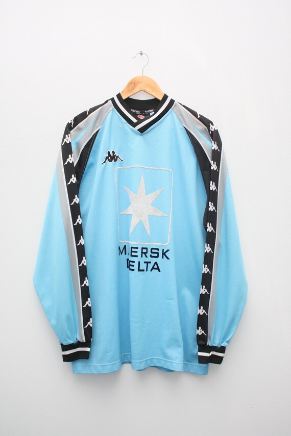 Kappa Gara Blue Long Sleeve Sport Jersey