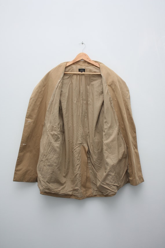 A.P.C. Beige 2Side Trench Coat - image 4