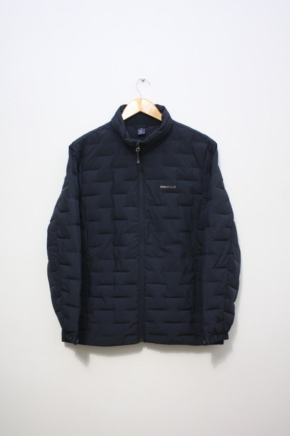 Montbell Navy Puffer Down Jacket Medium Men