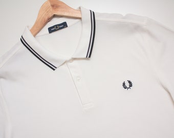 Fred Perry Classic White Polo Men's