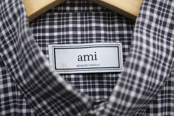 Ami Checkered Longsleeve Shirt - image 4
