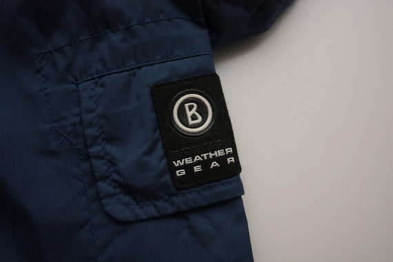 Bogner Weather Gear Lightweight Navy Jacket Men's… - image 7