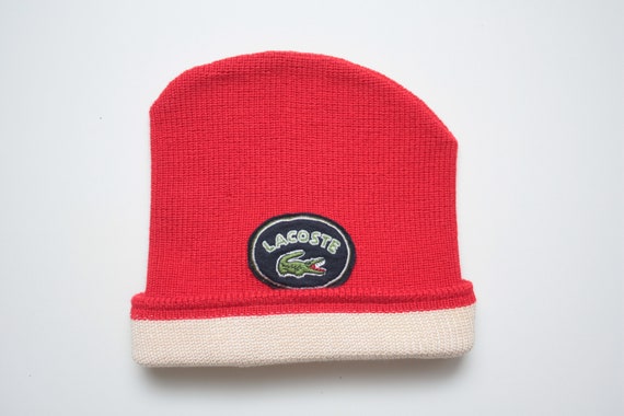 Lacoste top red hat