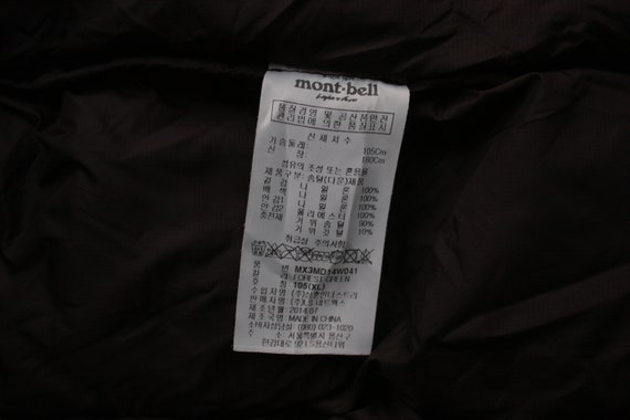 Montbell EX800 Green Puffer Down Jacket Men's Lar… - image 8