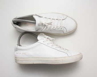 Common Projects 1528 39 0506 White Leather Sneakers