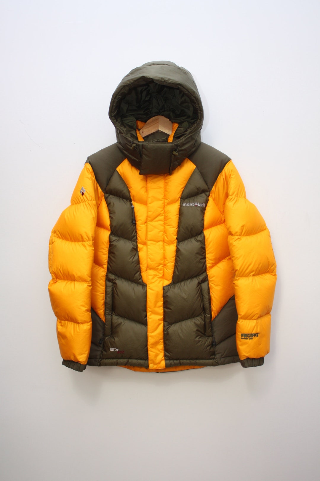 Montbell Yellow Puffer Down Jacket - Etsy