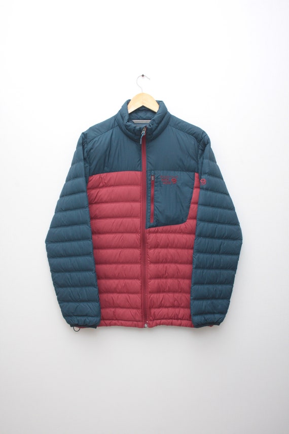 Mountain Hardwear Micro Down Navy Red Puffer Jacket Men's - Etsy
