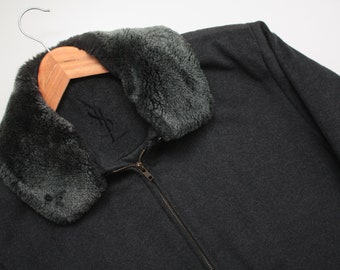 Yves Saint Laurent Wool Coat Men's Medium