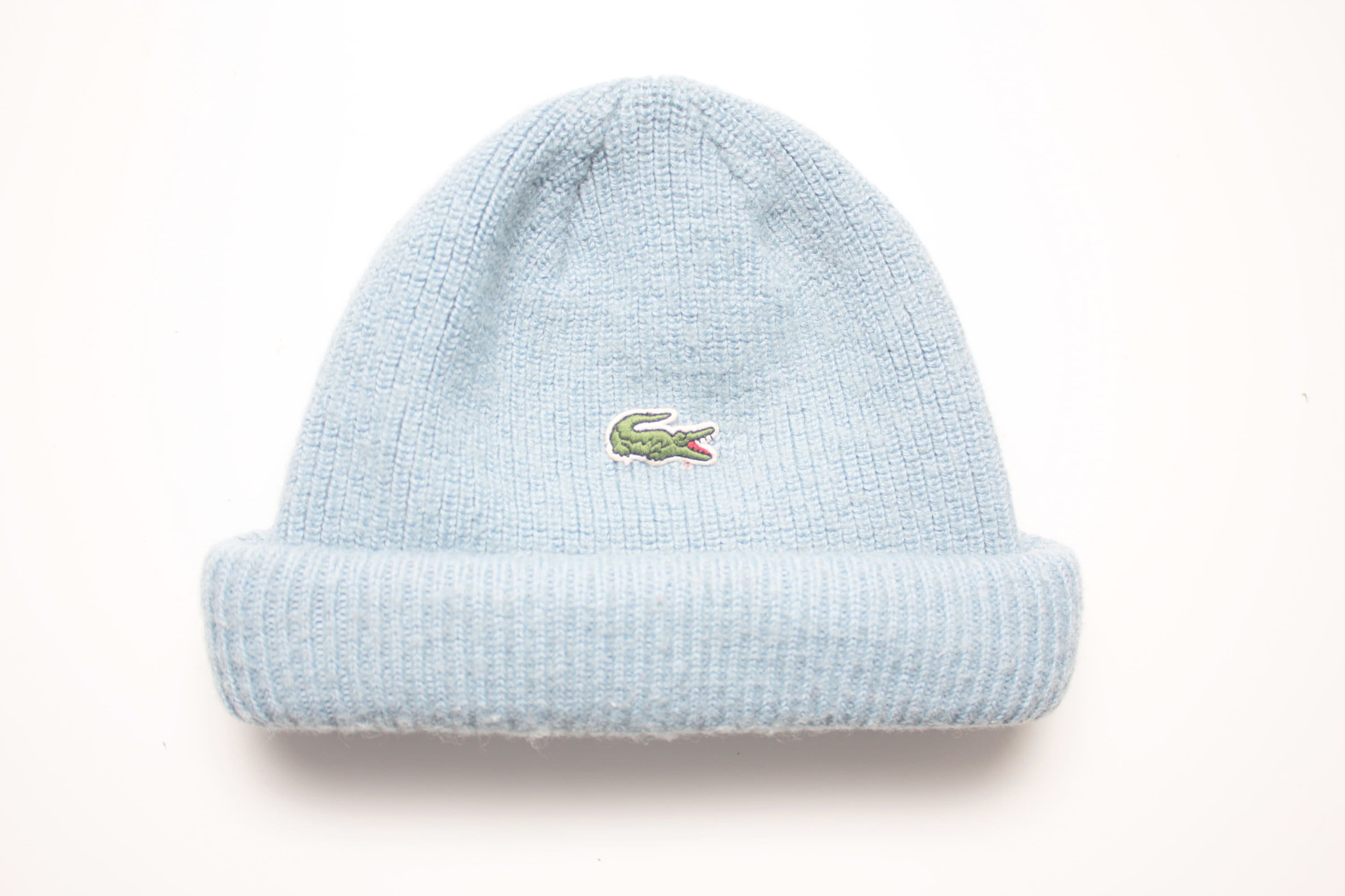 Diskant Indica kopi Lacoste Vintage Blue Wool Acrylic Beanie Hat Made in France - Etsy New  Zealand