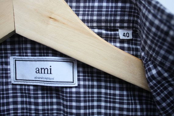 Ami Checkered Longsleeve Shirt - image 5