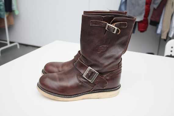 Authentic Red Wing Cowboy Work Moc Toe Boots