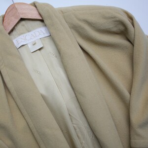 Pastel green Escada wool blazer L