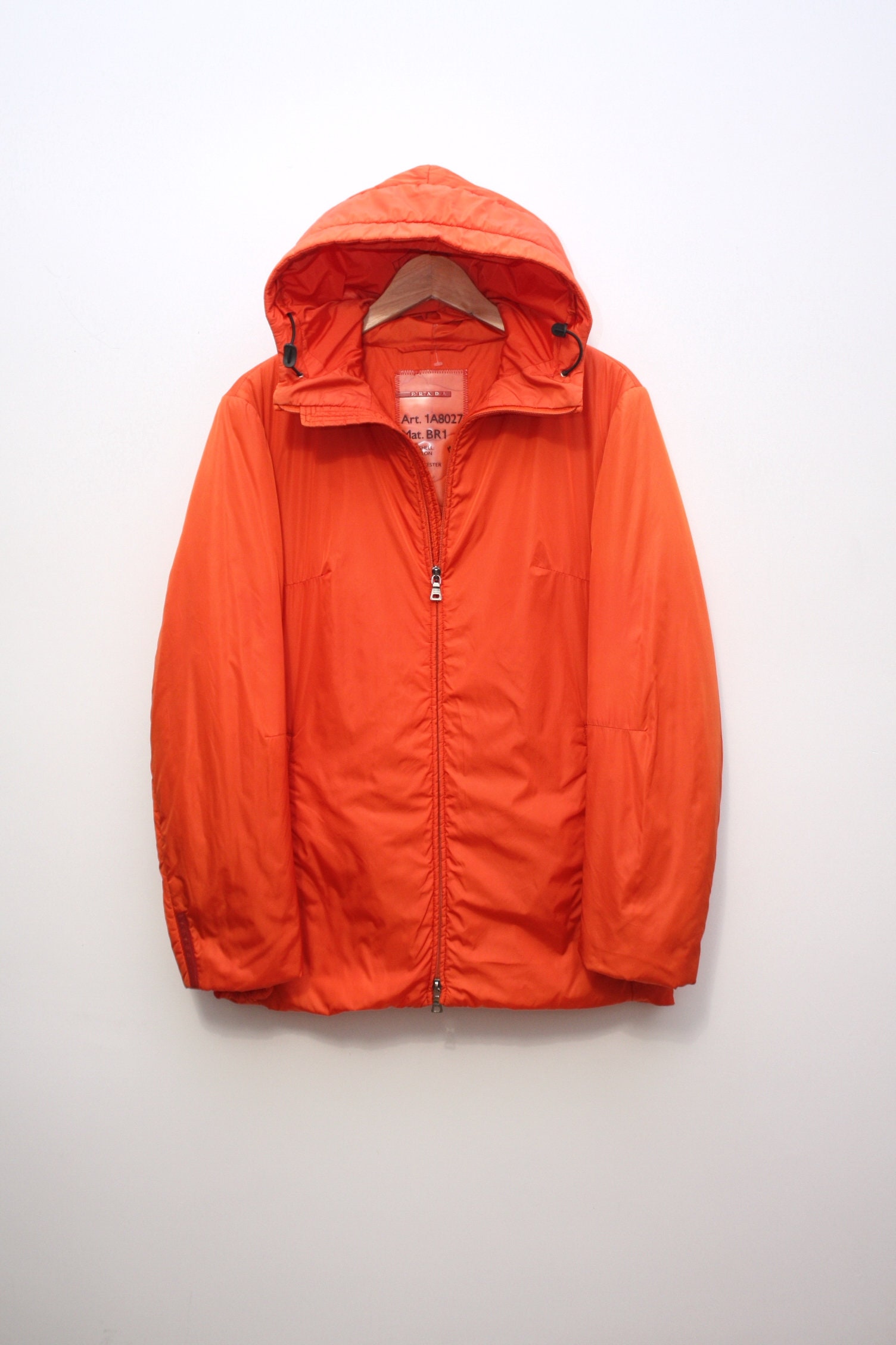 Orange prada hotsell jacket