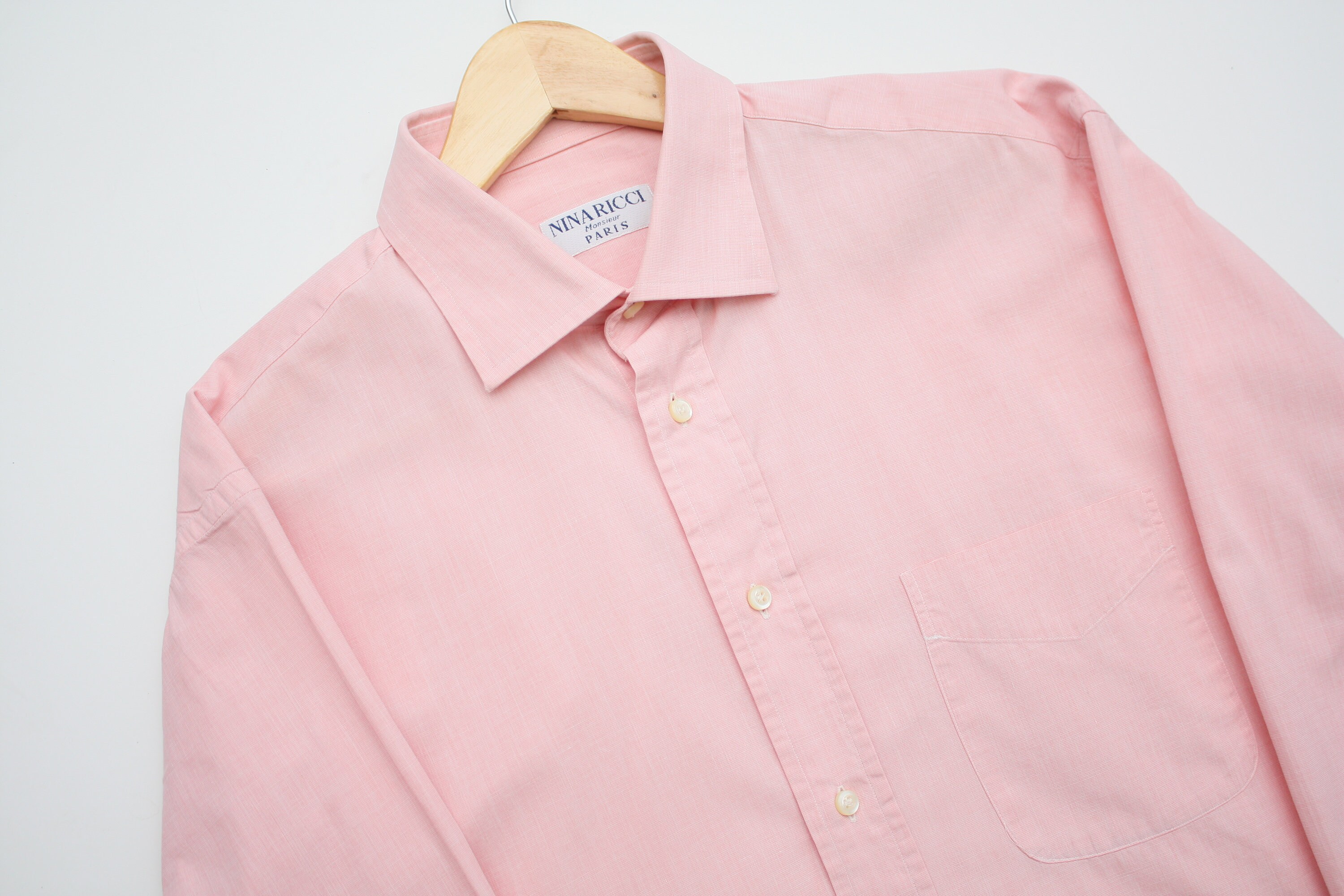 Nina Ricci Pink Longsleeve Shirt Etsy Ireland