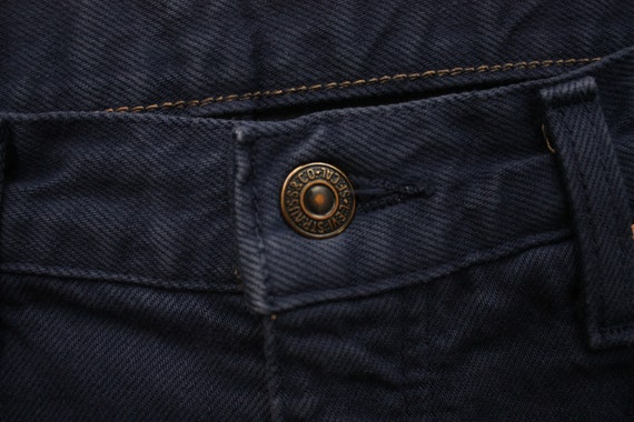 Levi's 615 02 Vintage Navy Orange Tab Denim Jeans | Etsy